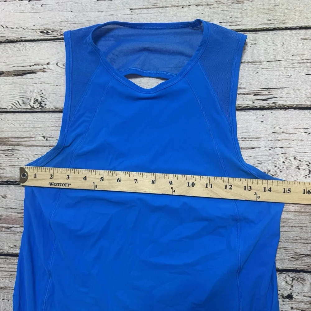 Lululemon Sculpt Tank Blue size 6? Racerback Active Tank Top